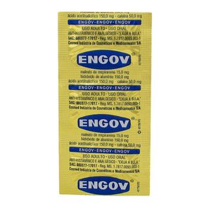 Engov 6 Comprimidos