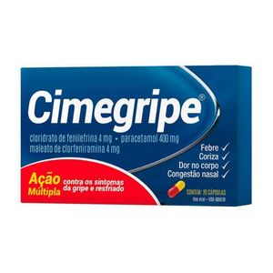 Cimegripe 20 Capsulas