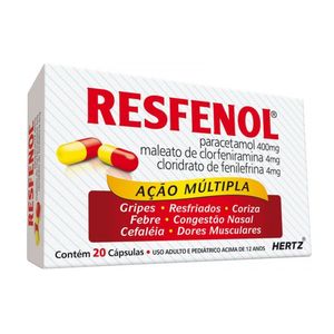 Resfenol 20 Capsulas