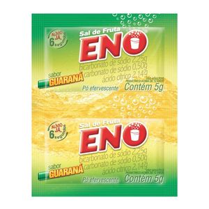 Sal De Fruta Eno Sabor Guarana 2 Envelopes De 5g