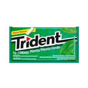 Ciclete Sabor Menta 8,5g Trident 5u