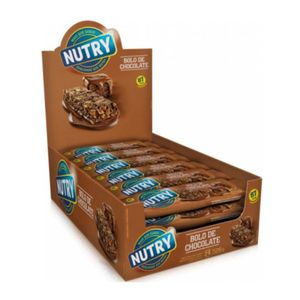 Barra De Cereais Bolo De Chocolate Nutry 22g