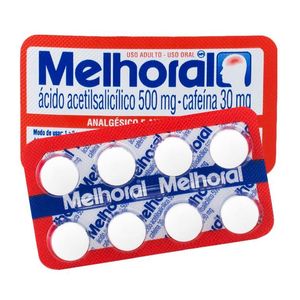 Melhoral Adulto 8 Comprimidos
