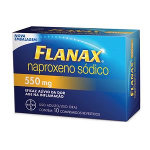 Flanax 550mg 10 Comprimidos