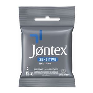 Preservativos Sensitive Mais Fino Jontex 3u
