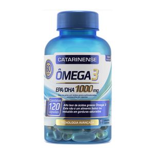 Omega 3 1000mg Catarinense 120 Capsulas