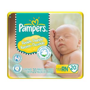 Fralda Recem Nascido Pampers 20u