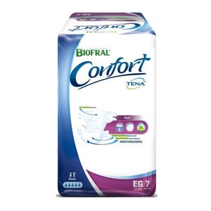Fralda Geriatrica Tena Confort Biofral Tamanho Extra Grande 7u