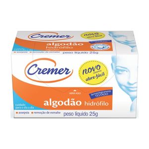 Algodao Hidrofilo Cremer 25g