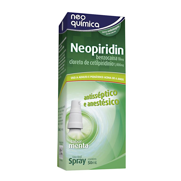 Neopiridin Soluçao Oral Spray 50ml - São Rafael Farmácias