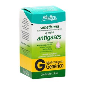 Simeticona 75mg/Ml Emulsao Oral Gotas 15ml - Medley Generico