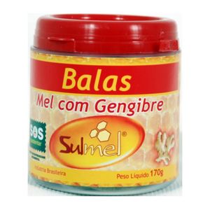 Balas De Mel Com Gengibre Sulmel 170g