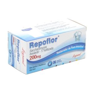 Repoflor 200mg 6 Capsulas