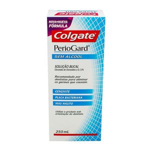 Enxaguatorio Bucal Periogard Sem Alcool Colgate 250ml