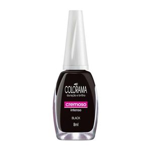 Esmalte Cremoso Black Colorama 8ml