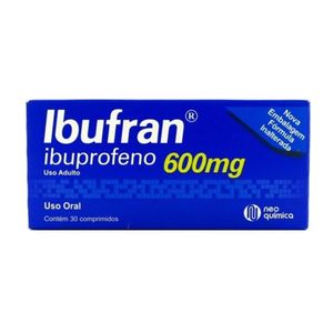Ibufran 600mg 30 Comprimidos