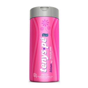 Talco Desodorante Antisseptico Para Pes Women Tenys Pe 100g