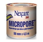 fita-micropore-nexcare-bege-50mm-x-45m