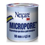 fita-micropore-nexcare-branca-50mm-x-45m