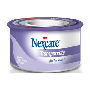 Fita Transpore Nexcare Transparente 25mm X 4,5m
