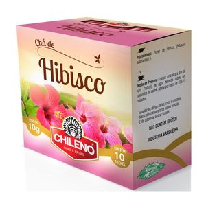 Cha De Hibisco Chileno 10 Saches