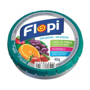 Balas Diet Sabor Fruit Mix Flopi 40g