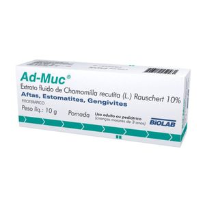 Ad-Muc Pomada Bucal 10g