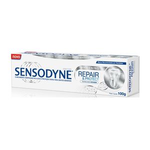 Creme Dental Repair e Protect Whitening Sensodyne 100g