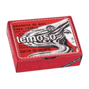 Grampos Para Cabelos Nº5 Preto Temoso 100u