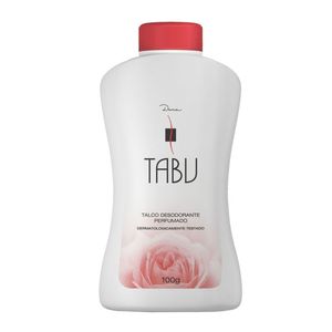 Talco Desodorante Perfumado Tabu 100g