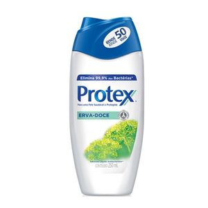 Sabonete Liquido Antibacteriano Erva-Doce Protex 250ml