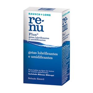 Renu Plus Gotas Umidificantes E Lubrificantes 8ml