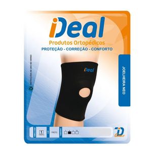 Joelheira Neo Cor Preta Tamanho Medio