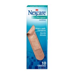 Curativos Micropore Nexcare 10u