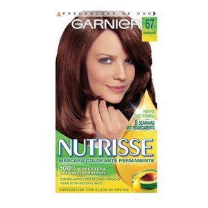 Tintura Creme Louro Escuro Dourado Acaju 67 Chocolate Nutrisse
