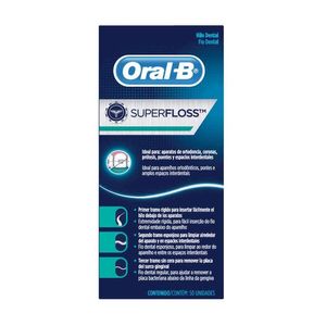 Fio Dental Superfloss Oral-B 50u