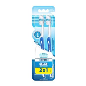 Escova Dental Indicator Pro-Saude Oral-B Leve 2 Pague 1