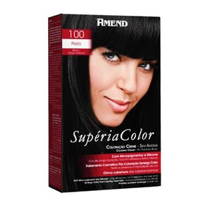 Tonalizante Preto 100 Superiacolor Amend