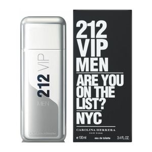 Perfume Masculino 212 Vip Men Carolina Herrera Edt 100ml