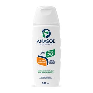 Protetor Solar Loçao Fps 50 Anasol 200ml