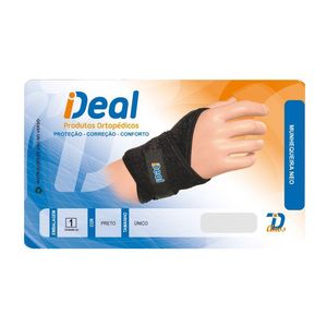 Munhequeira Neo Ideal Cor Preta Tamanho Unico