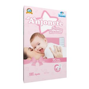 Hastes Flexiveis Anjonete Anjinho Rosa 75u