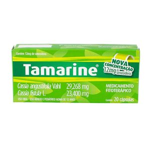Tamarine 12mg 20 Capsulas