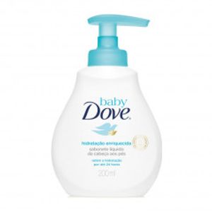 Sabonete Liquido Hidrataçao Enriquecida Dove Baby 200ml
