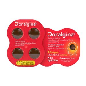 Doralgina 4 Drageas