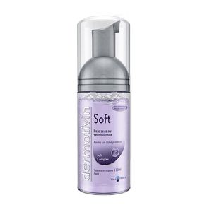 Sabonete Em Espuma Dermotivin Soft 130ml Galderma