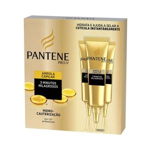Kit Hidro-Cauterizaçao Pantene 3 Ampolas De 15ml Cada