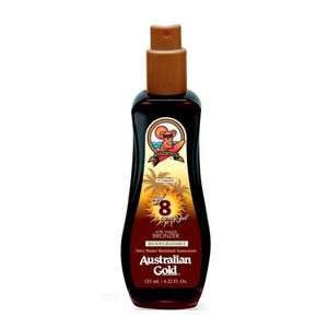 Protetor Solar Fps 8 Spray Gel Com Instant Bronzer Australian Gold 125ml