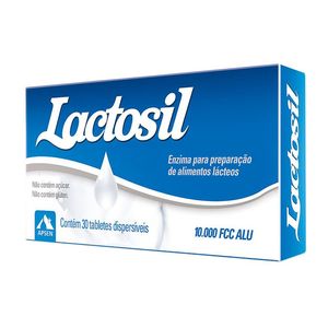 Lactosil 10.000 Fcc Alu 30 Tabletes Mastigaveis