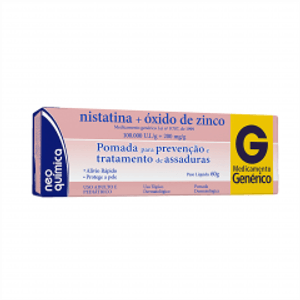 Nistatina+Oxido De Zinco Neo Quimica 60g